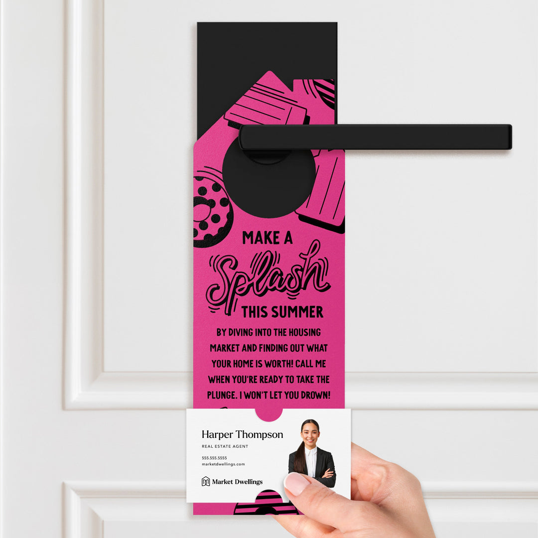 Make A Splash This Summer Door Hangers Season Door Hanger Market Dwellings