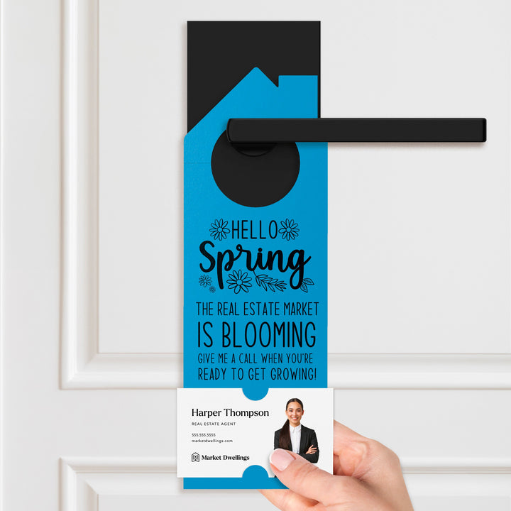 Hello Spring Door Hangers Season Door Hanger Market Dwellings