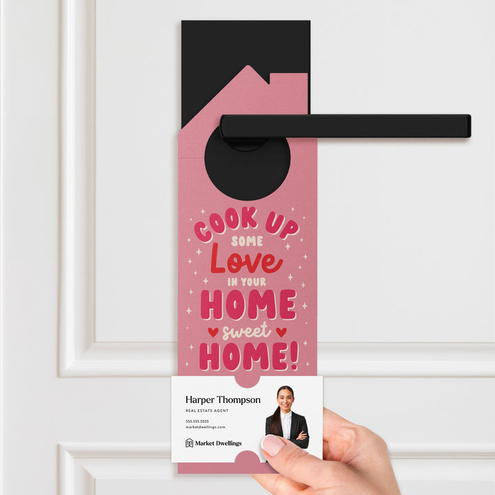 Cook Up Some Love In Your Home Sweet Home! Door Hangers Holiday Door Hanger Market Dwellings