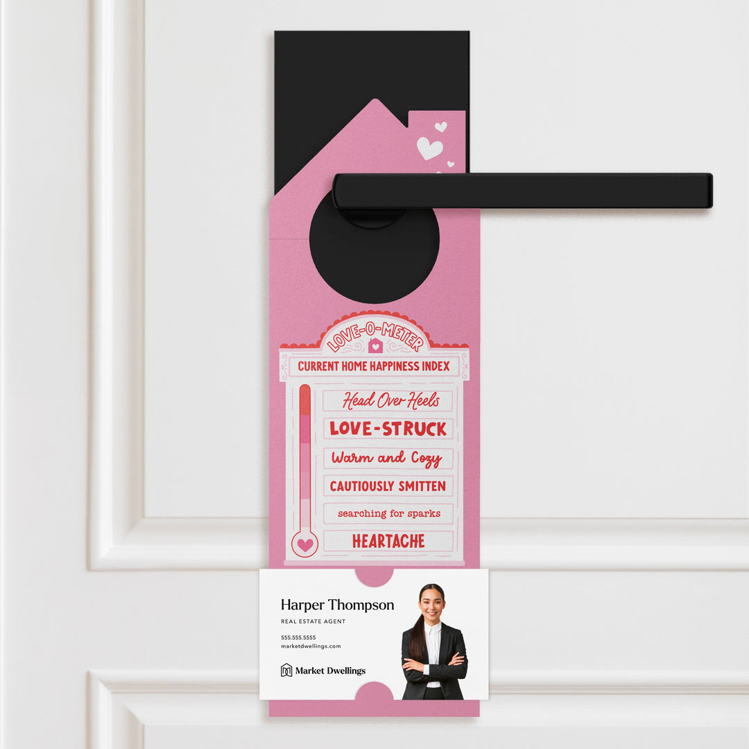 Love-O-Meter Door Hangers Holiday Door Hanger Market Dwellings