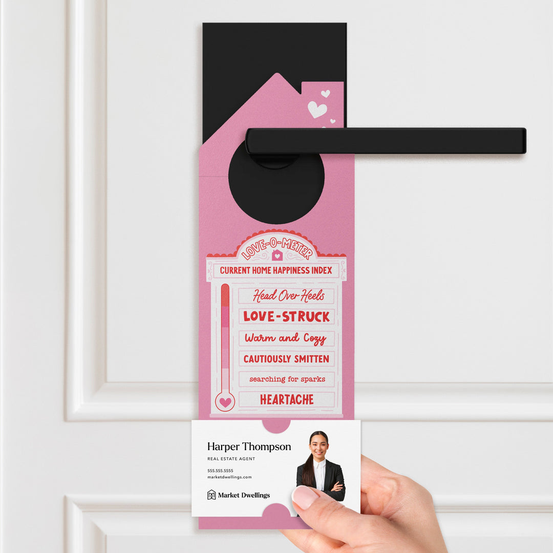 Love-O-Meter Door Hangers Holiday Door Hanger Market Dwellings
