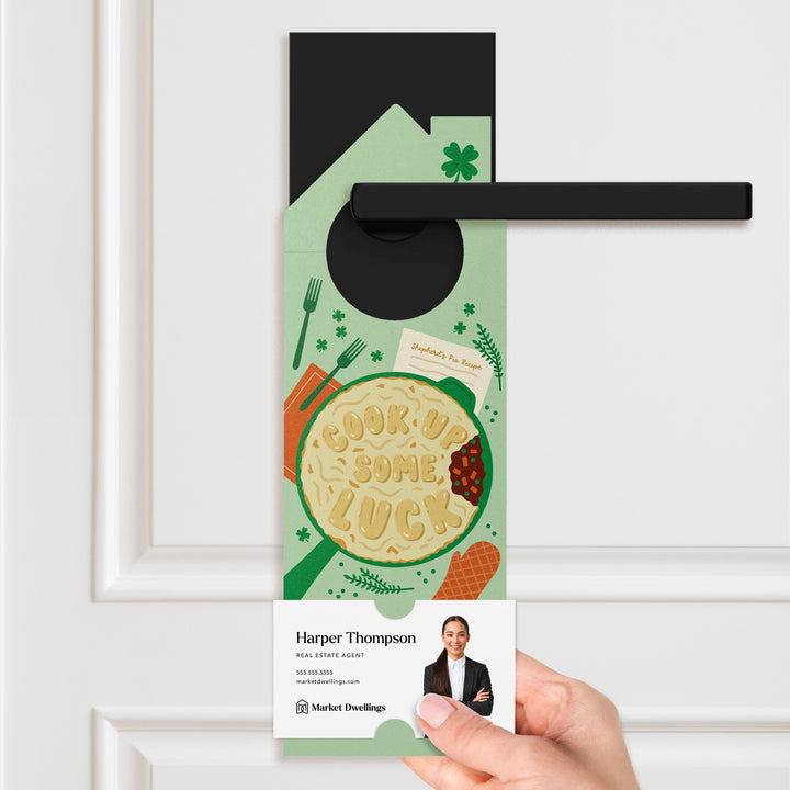 Cook Up Some Luck Door Hangers Holiday Door Hanger Market Dwellings