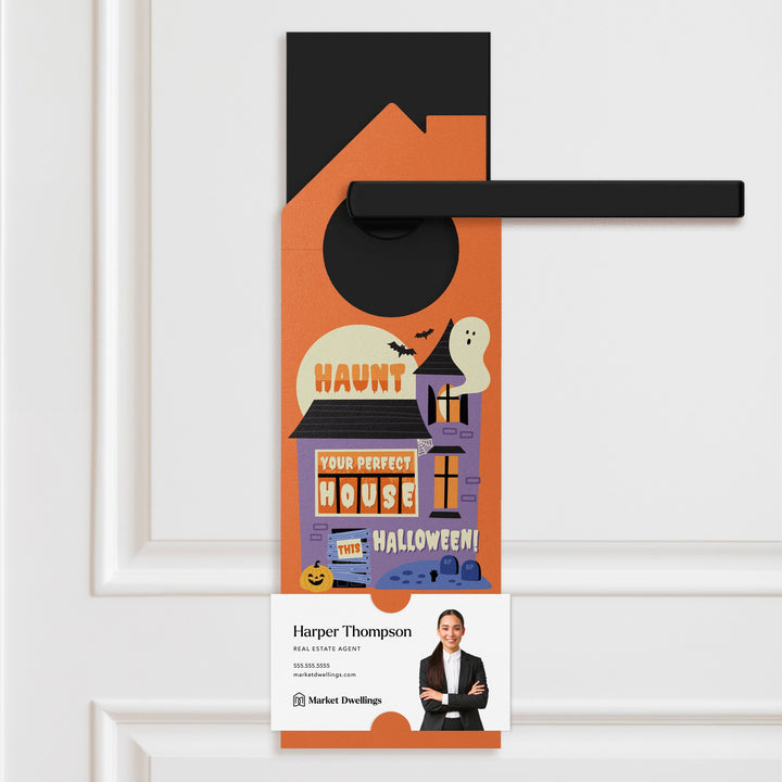 Haunt Your Perfect House This Halloween! Door Hangers Holiday Door Hanger Market Dwellings