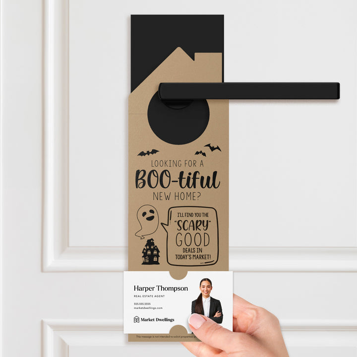 Looking For A BOO-tiful New Home? Door Hangers Holiday Door Hanger Market Dwellings