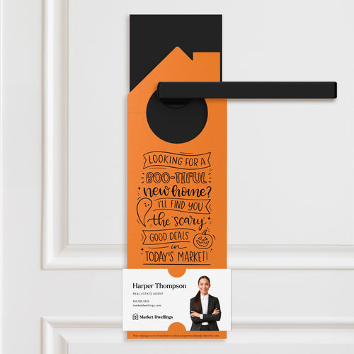 Looking For A BOO-tiful New Home? Door Hangers Holiday Door Hanger Market Dwellings