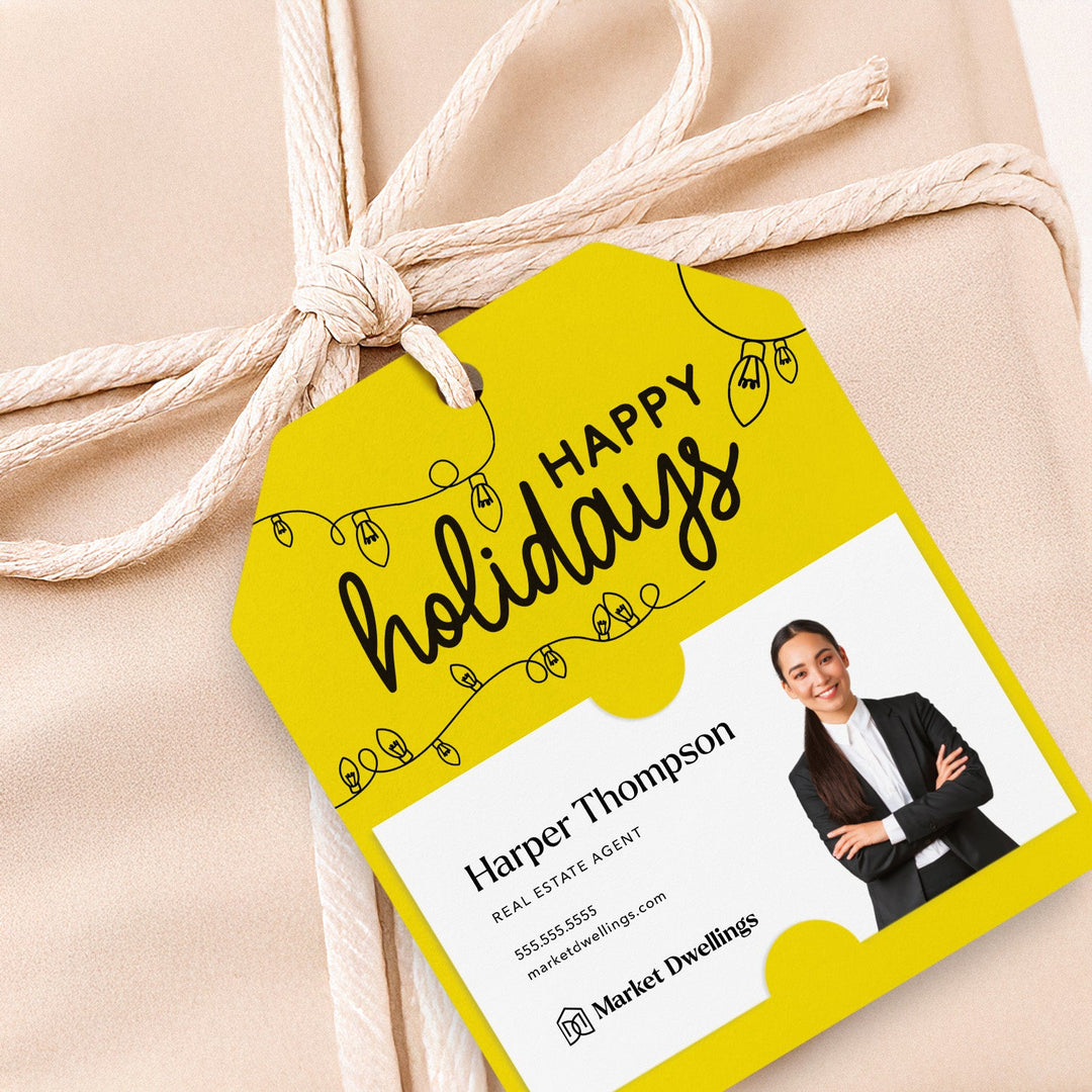 Happy Holidays | Gift Tags Gift Tag Market Dwellings