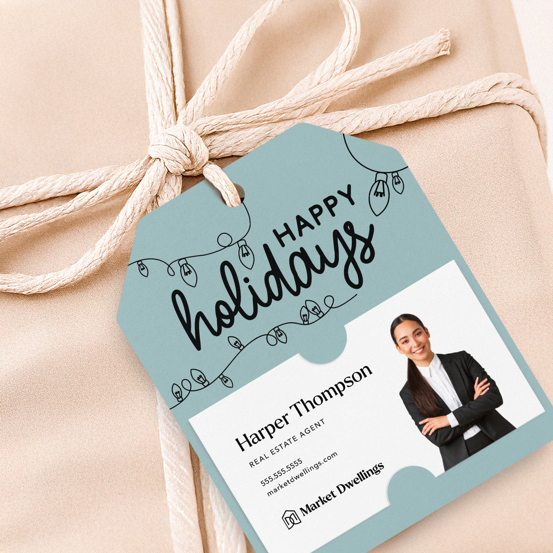 Happy Holidays | Gift Tags Gift Tag Market Dwellings