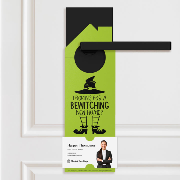 Looking For A Bewitching New Home? Door Hangers Holiday Door Hanger Market Dwellings GREEN APPLE
