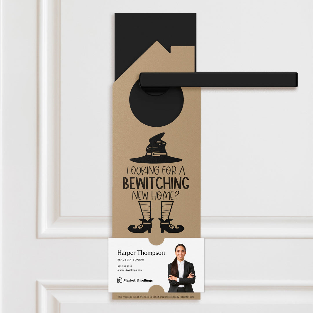 Looking For A Bewitching New Home? Door Hangers Holiday Door Hanger Market Dwellings KRAFT