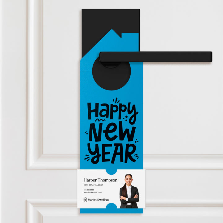 Happy New Year Door Hangers Holiday Door Hanger Market Dwellings ARCTIC