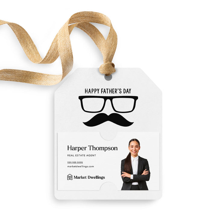 Happy Father's Day | Pop By Gift Tags | 65-GT001 Gift Tag Market Dwellings GREEN APPLE