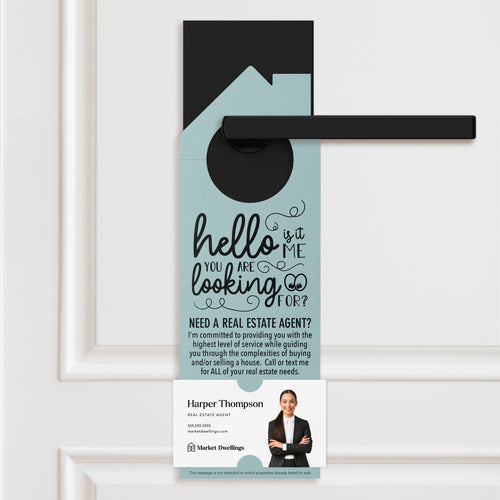 Hello, Is It Me You Are Looking For? Door Hangers Door Hanger Market Dwellings