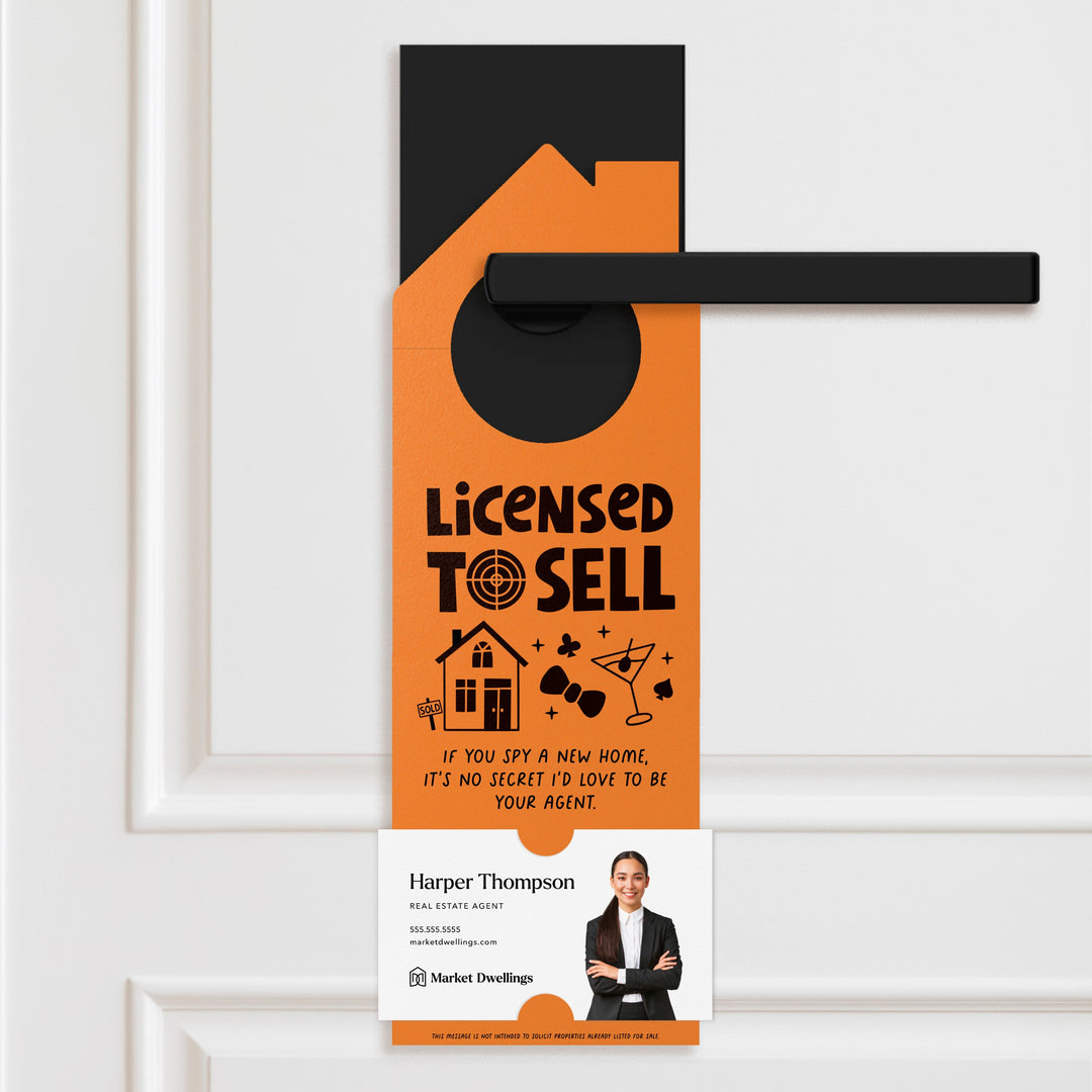 Licensed to Sell Door Hangers Holiday Door Hanger Market Dwellings CARROT