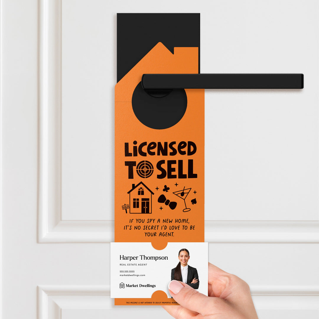 Licensed to Sell Door Hangers Holiday Door Hanger Market Dwellings