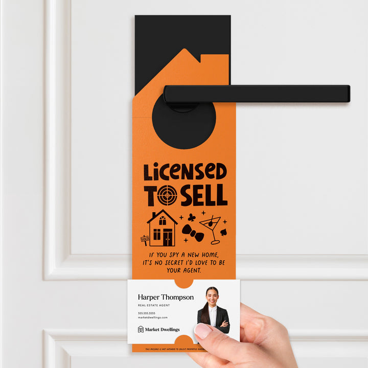 Licensed to Sell Door Hangers Holiday Door Hanger Market Dwellings