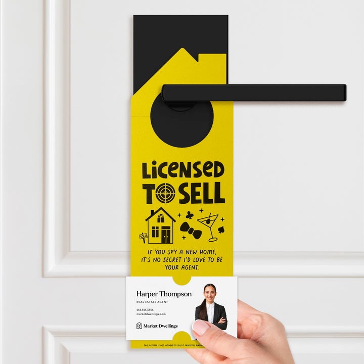 Licensed to Sell Door Hangers Holiday Door Hanger Market Dwellings