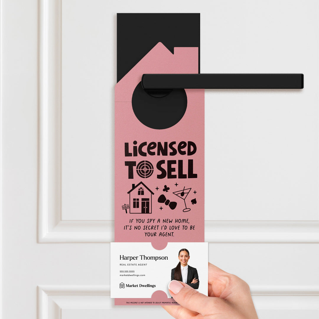 Licensed to Sell Door Hangers Holiday Door Hanger Market Dwellings