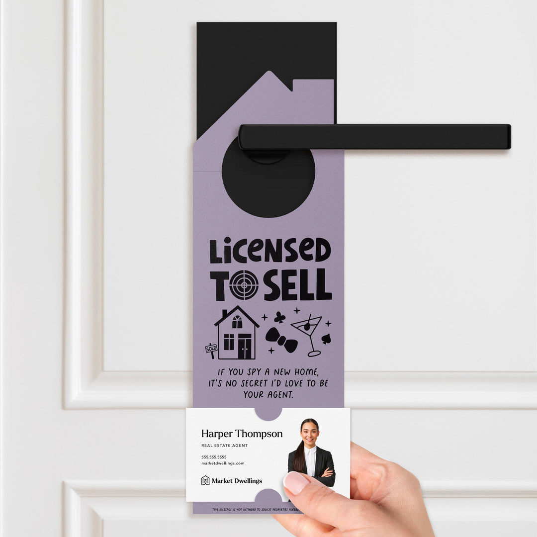 Licensed to Sell Door Hangers Holiday Door Hanger Market Dwellings