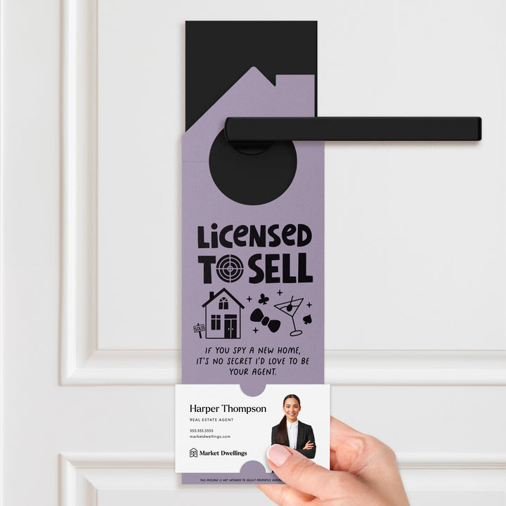 Licensed to Sell Door Hangers Holiday Door Hanger Market Dwellings