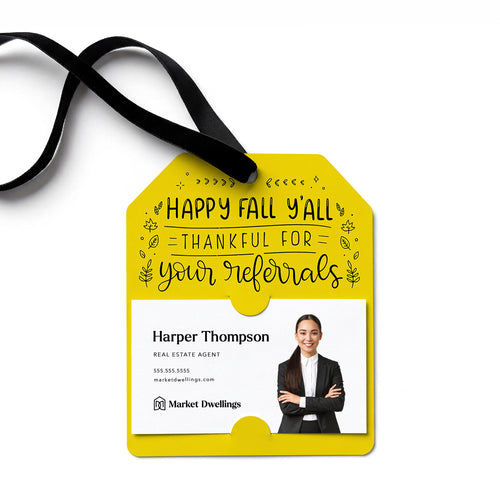 Happy Fall Y'all | Gift Tags Gift Tag Market Dwellings LEMON 12