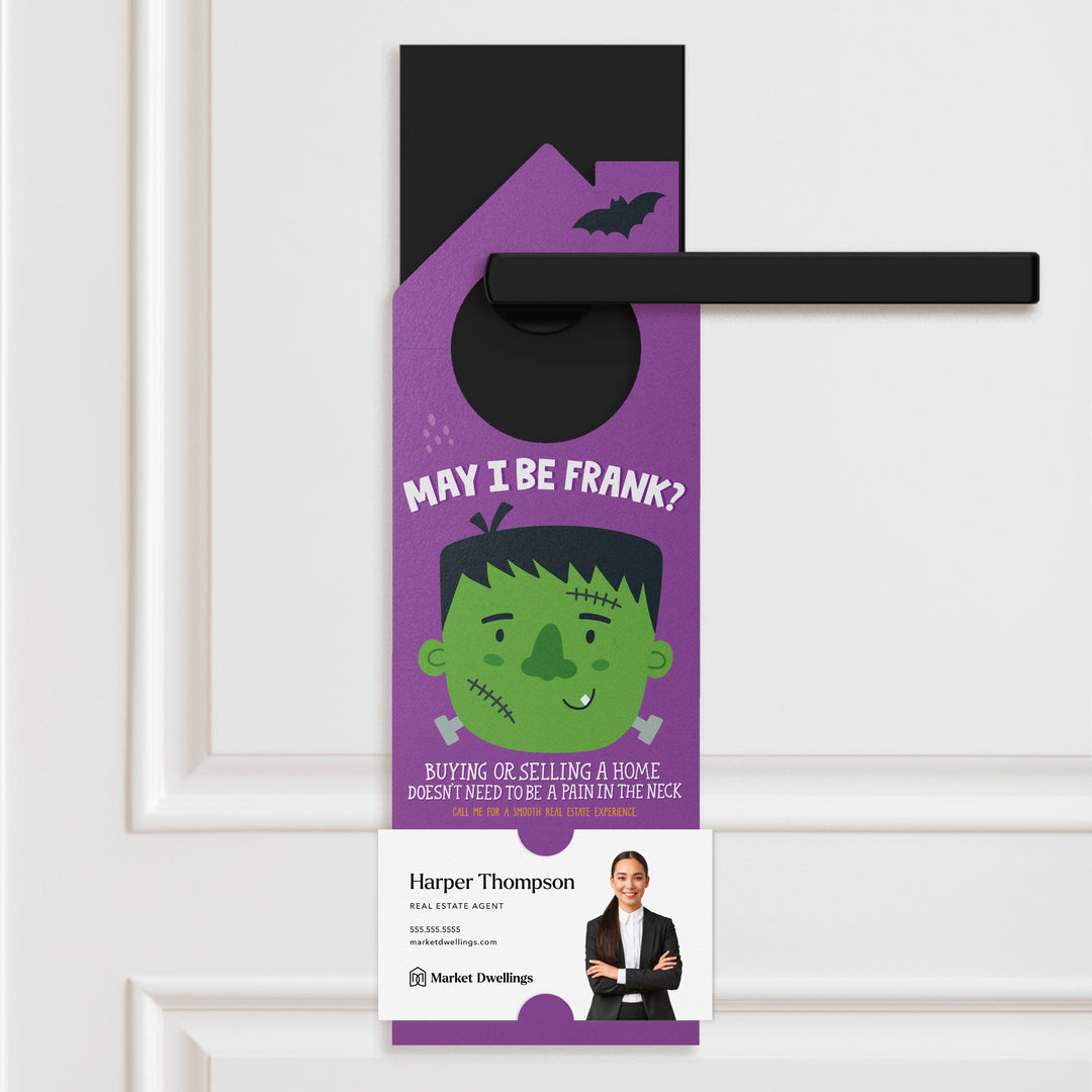 May I Be Frank? Door Hangers Holiday Door Hanger Market Dwellings