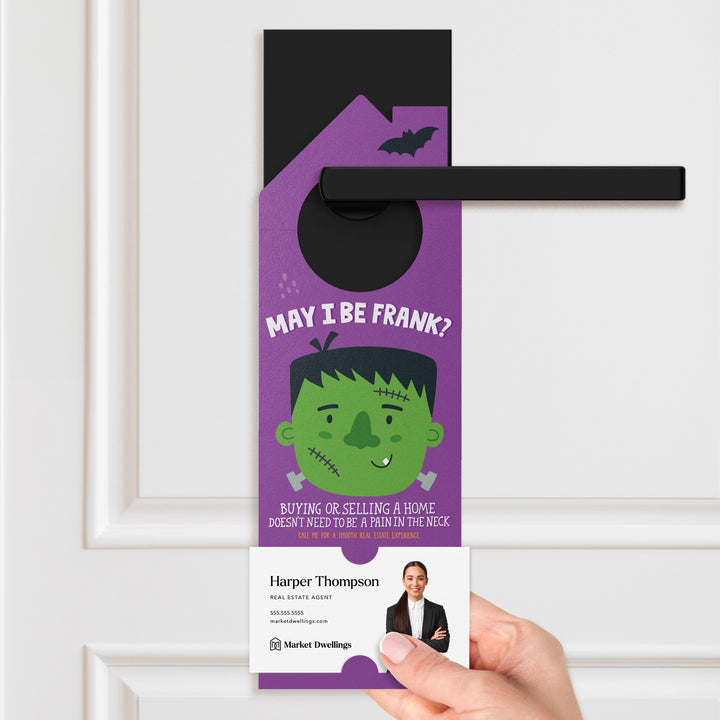 May I Be Frank? Door Hangers Holiday Door Hanger Market Dwellings