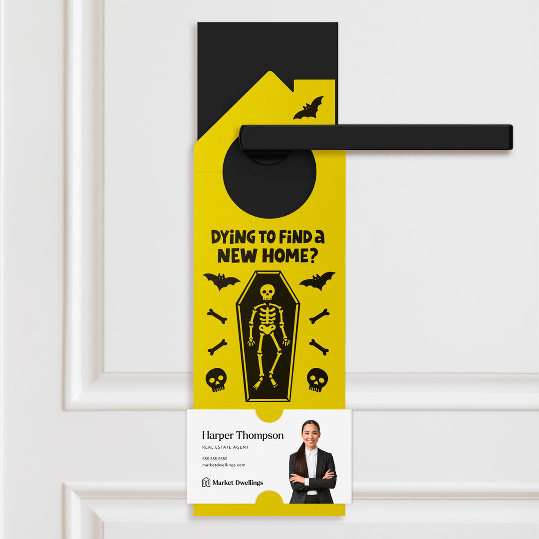 Dying To Find A New Home? Door Hangers Holiday Door Hanger Market Dwellings LEMON