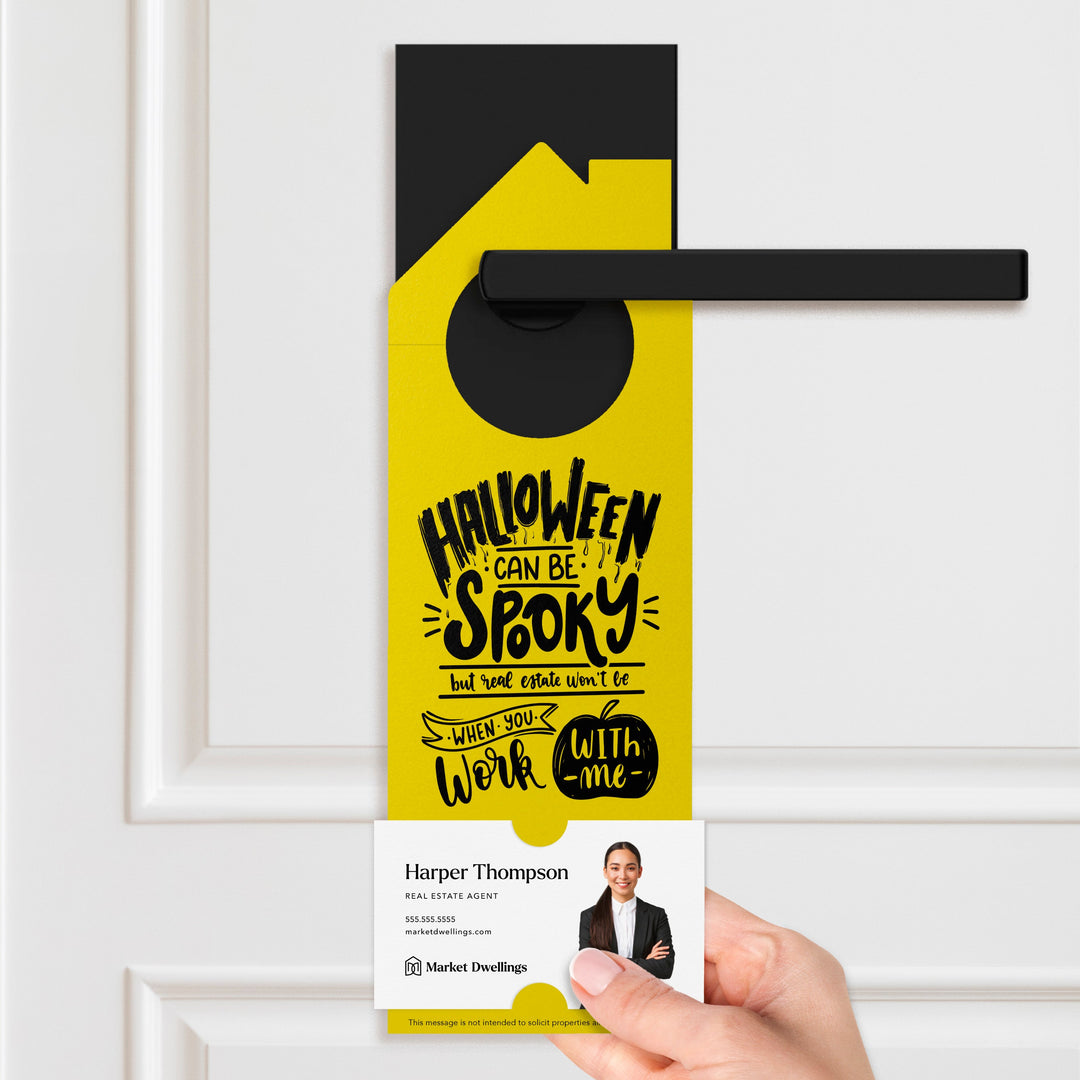 Halloween Can Be Spooky Door Hangers Holiday Door Hanger Market Dwellings