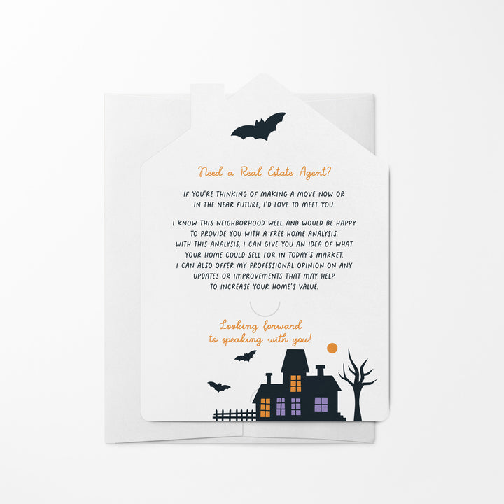 Set of It's A Boo-Tiful Time To Buy Or Sell A Home! | Halloween Mailers | Envelopes Included | M73-M001 Mailer Market Dwellings