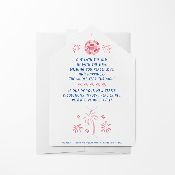 Set of The Best Is Yet To Come! Happy New Year! | New Year Mailers | Envelopes Included | M90-M001 Mailer Market Dwellings