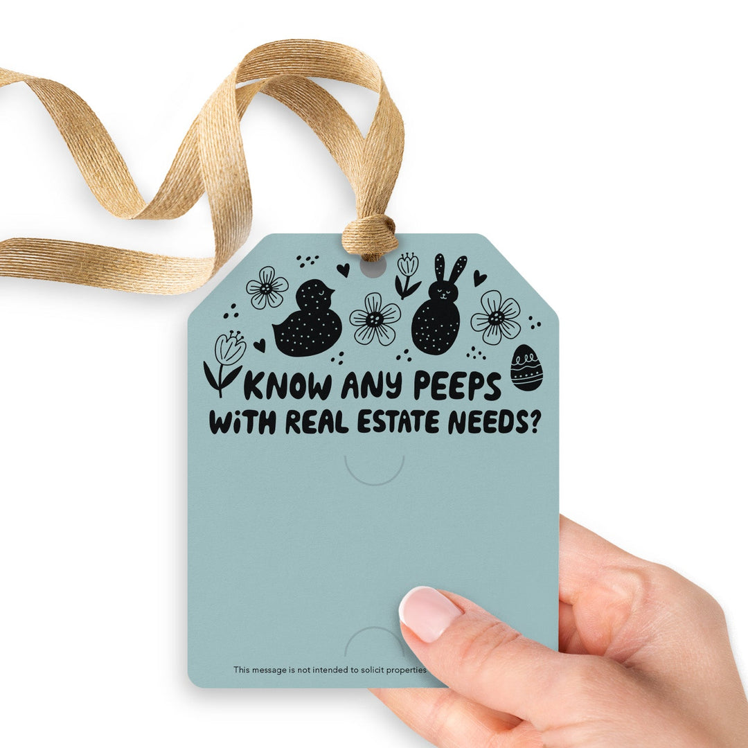 Know Any Peeps with Real Estate Needs | Gift Tags