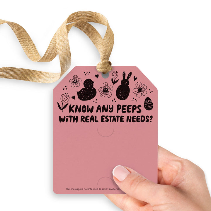 Know Any Peeps with Real Estate Needs | Gift Tags