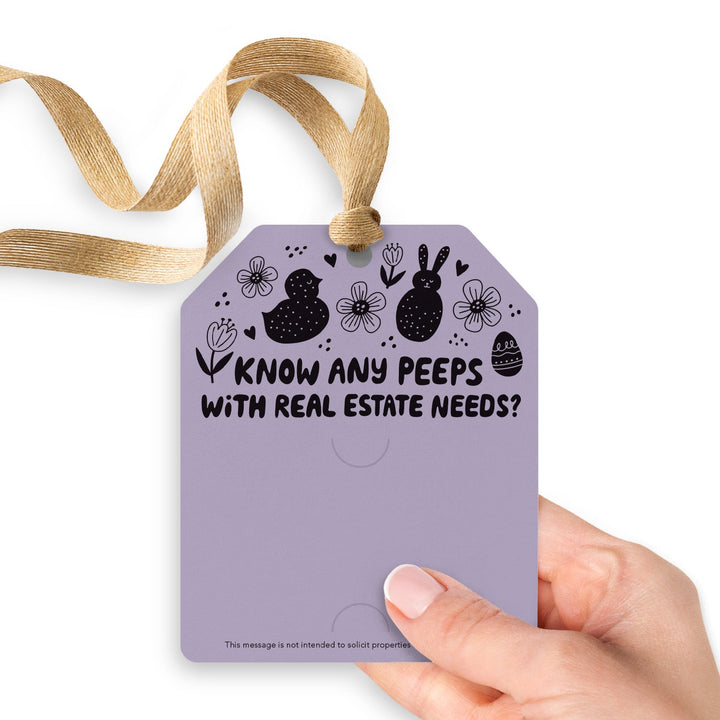 Know Any Peeps with Real Estate Needs | Gift Tags