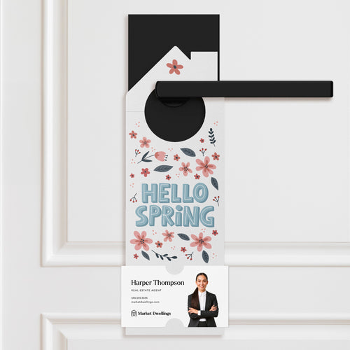 Spring Maintenance Checklist Door Hangers Season Door Hanger Market Dwellings