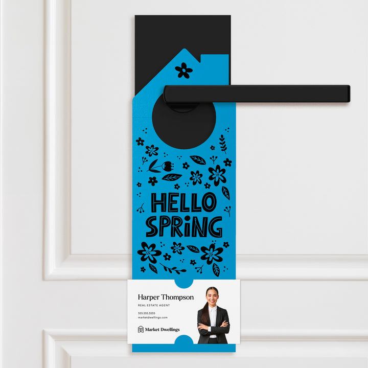 Hello Spring Door Hangers Season Door Hanger Market Dwellings ARCTIC
