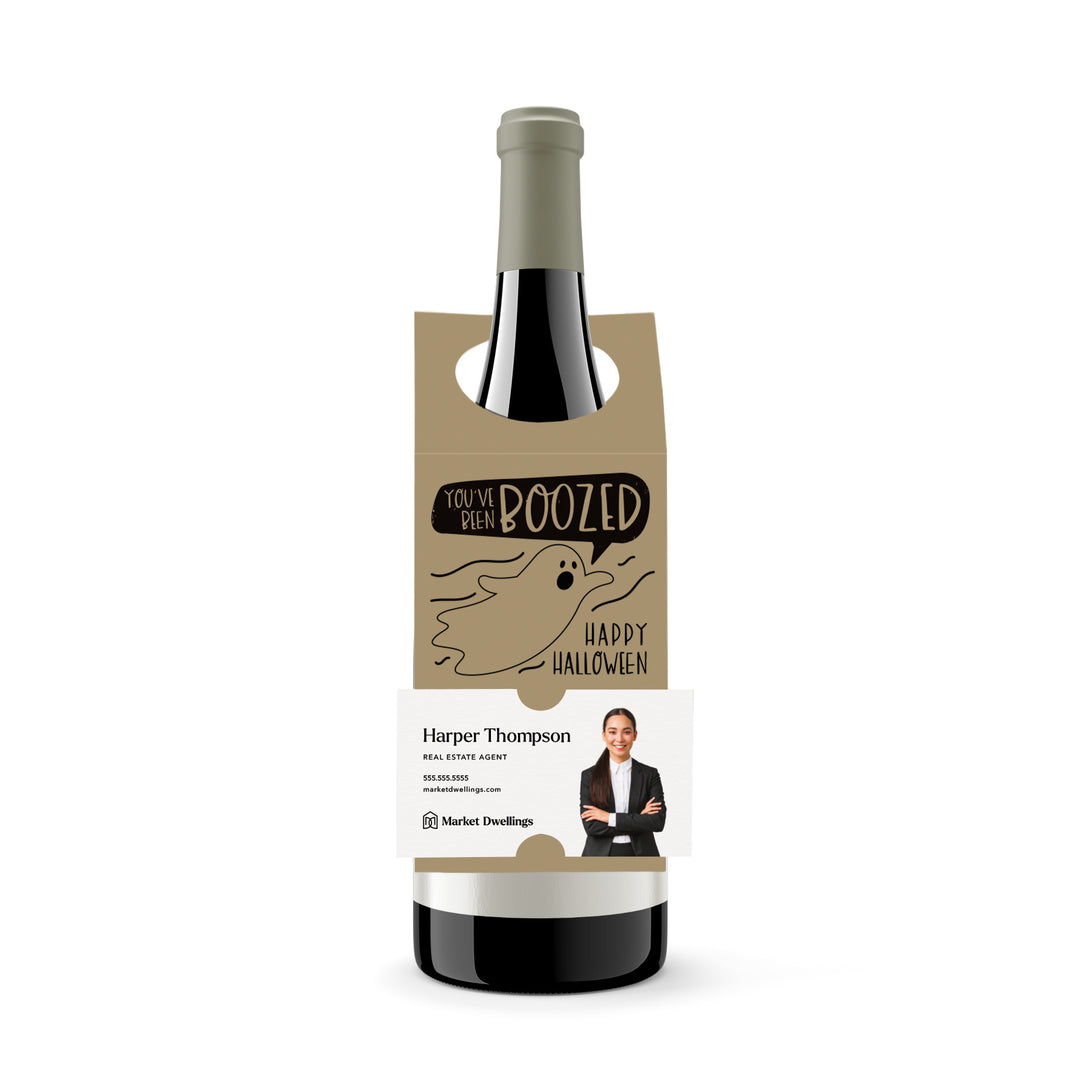 You've Been Boozed | Bottle Hang Tags Bottle Tag Market Dwellings KRAFT