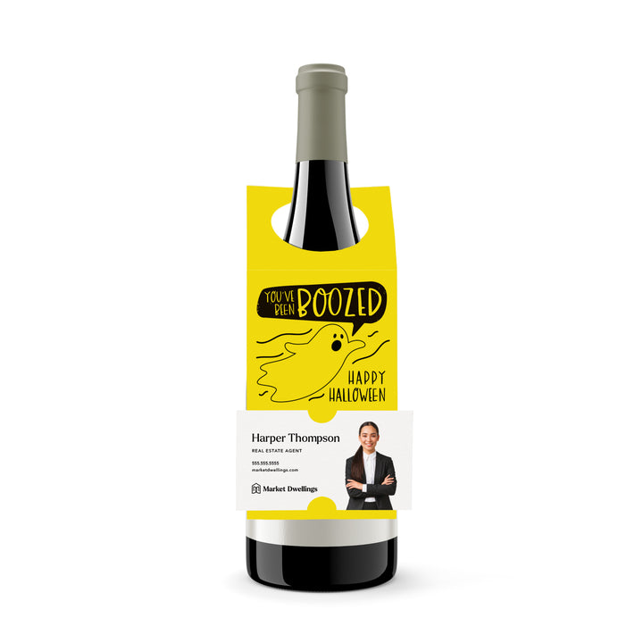 You've Been Boozed | Bottle Hang Tags Bottle Tag Market Dwellings LEMON