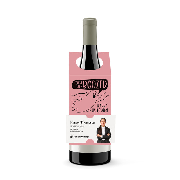 You've Been Boozed | Bottle Hang Tags Bottle Tag Market Dwellings LIGHT PINK