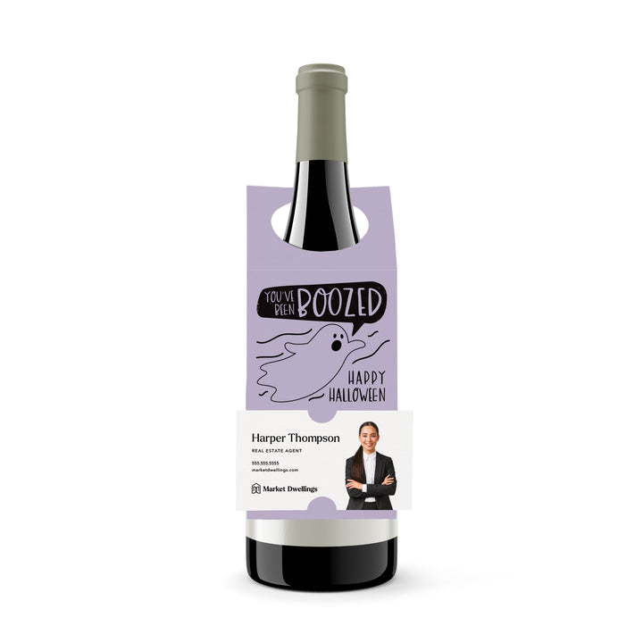 You've Been Boozed | Bottle Hang Tags Bottle Tag Market Dwellings LIGHT PURPLE