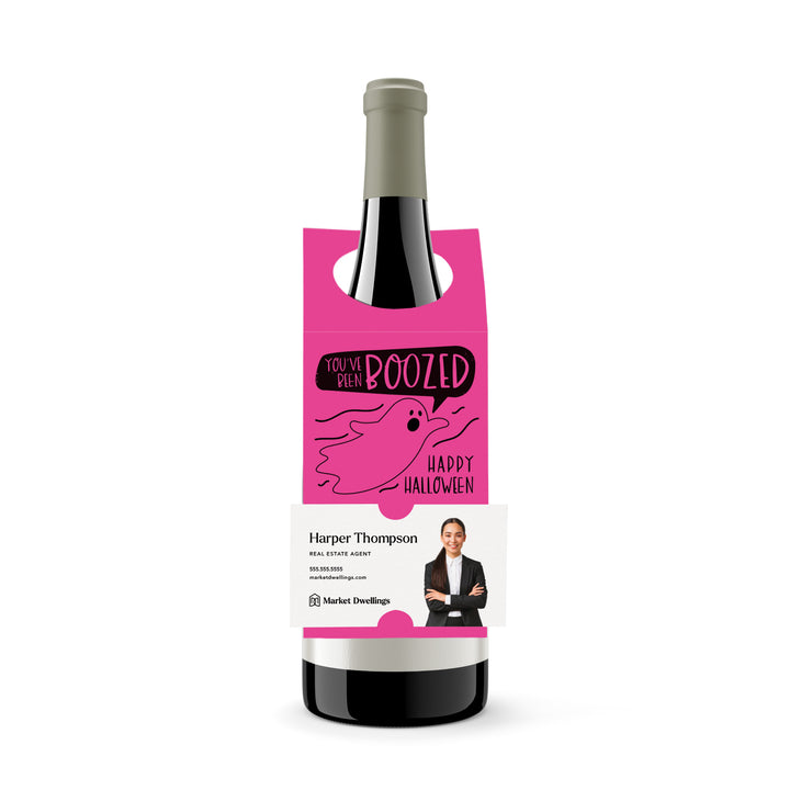 You've Been Boozed | Bottle Hang Tags Bottle Tag Market Dwellings RAZZLE BERRY