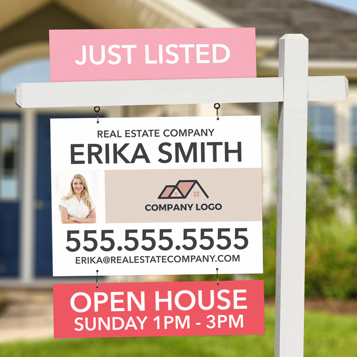 Set of 10 | Real Estate Sign Riders | DSR-1 Sign Rider Market Dwellings
