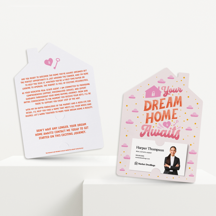 Set of Your Dream Home Awaits | Mailers | Envelopes Included | M291-M001-AB Mailer Market Dwellings