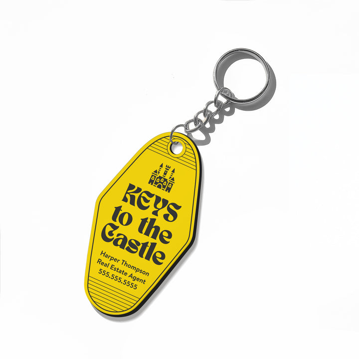 Customizable Keys To The Castle Keychains