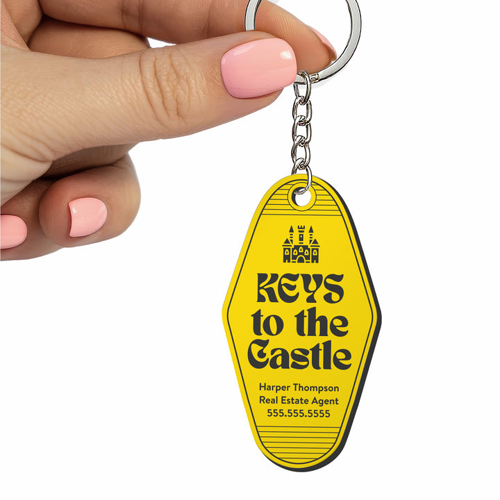Customizable Keys To The Castle Keychains