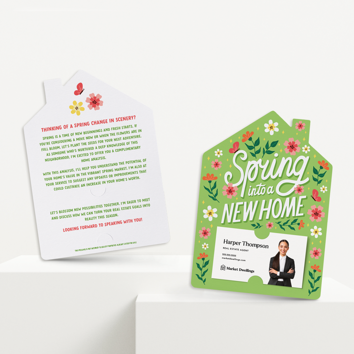 Set of Spring Into A New Home | Mailers | Envelopes Included | M262-M001 Mailer Market Dwellings
