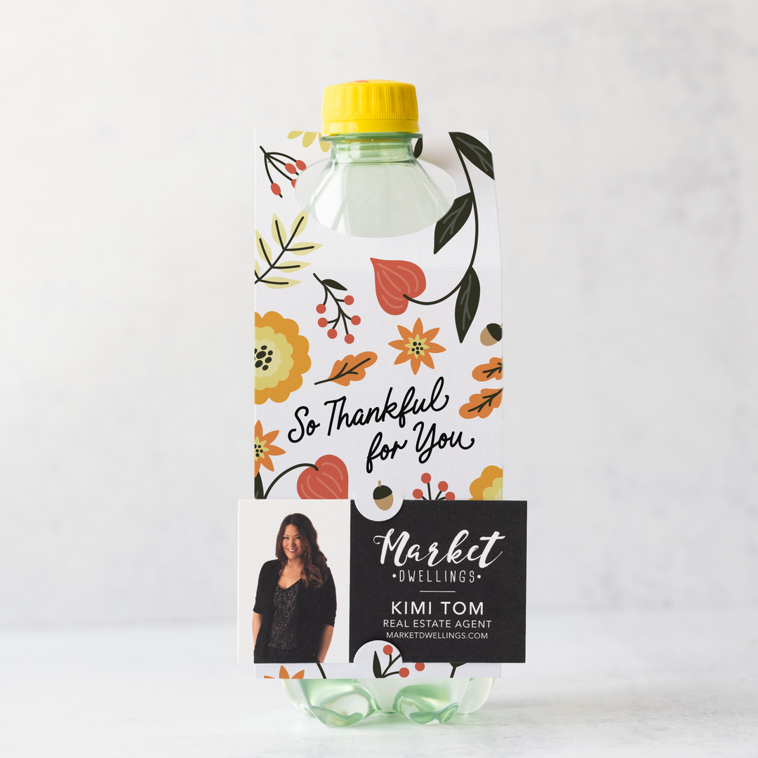 So Thankful for You | Thanksgiving Bottle Tags | 71-BT001