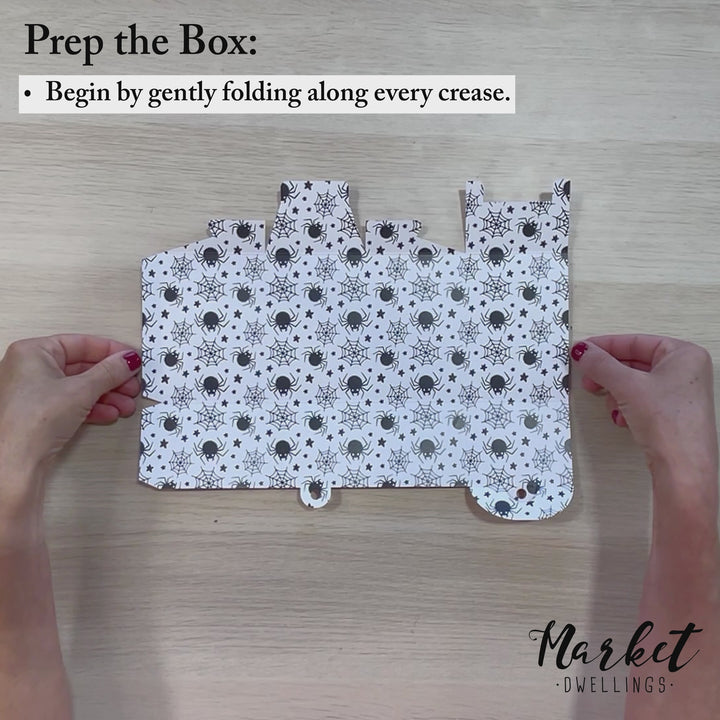 Merry Everything and Happy Always Pop By Box | Real Estate | 21-BX1 Holiday Pop By Box Market Dwellings