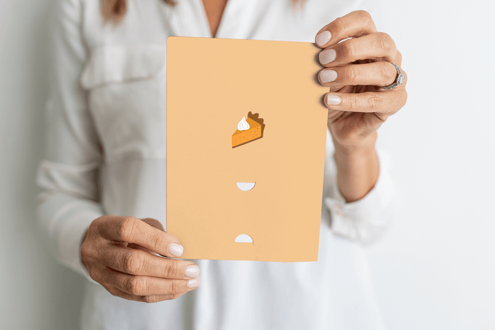 Any Way You Slice It, I'm Grateful For Your Business Greeting Cards | Envelopes Included Greeting Card Market Dwellings