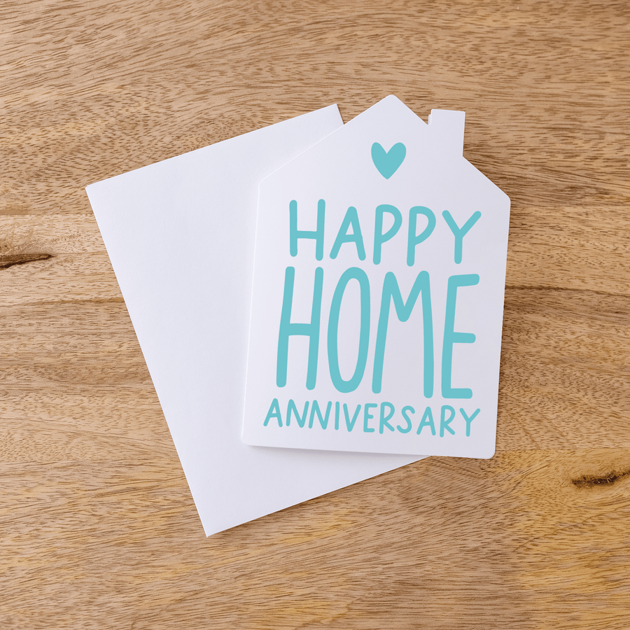 Set of "Happy Home Anniversary" Greeting Cards | Envelopes Included | 12-GC002-AB Greeting Card Market Dwellings SKY  