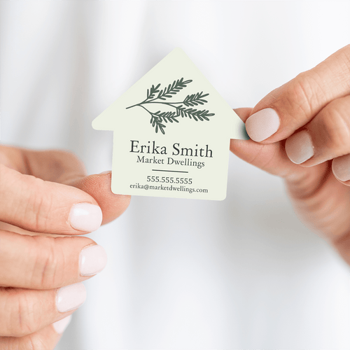 House-Shaped Stickers Stickers Market Dwellings